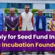 How to Apply for Seed Fund at Sona Incubation Foundation Sona Incubation Foundation