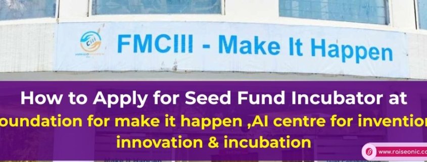 Foundation for Make It Happen Seed Fund
